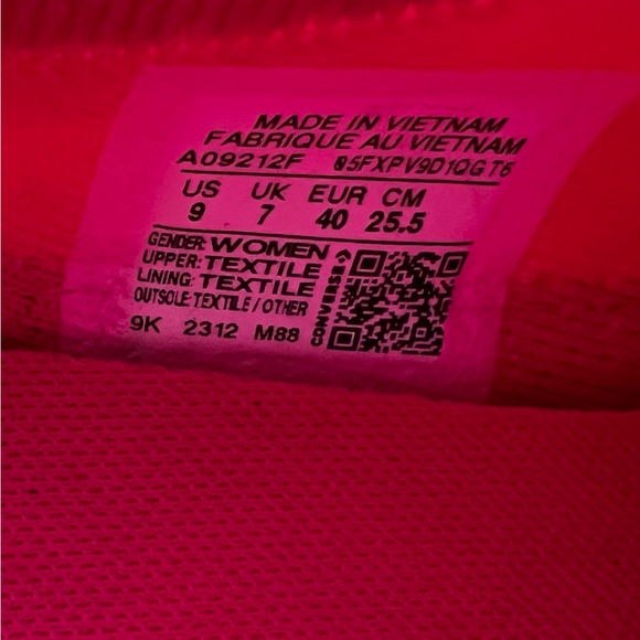 Converse Pink and White Chuck Taylor Sneakers - Picture 7 of 8
